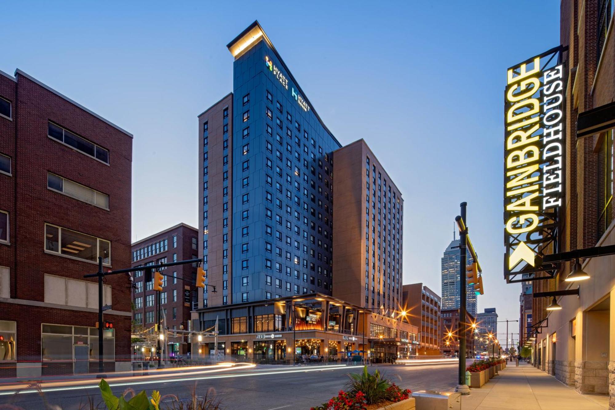 Hyatt House Indianapolis Downtown Hotell Exteriör bild