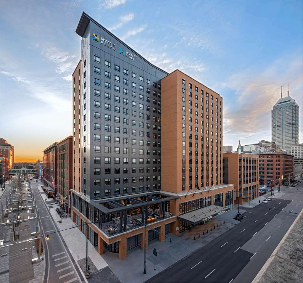 Hyatt House Indianapolis Downtown Hotell Exteriör bild
